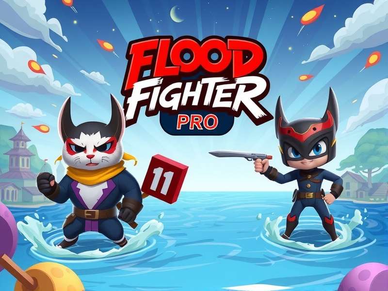 Flood Fighter Pro Game Banner
